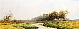 Marshes Canvas Paintings - Newburyport Marshes